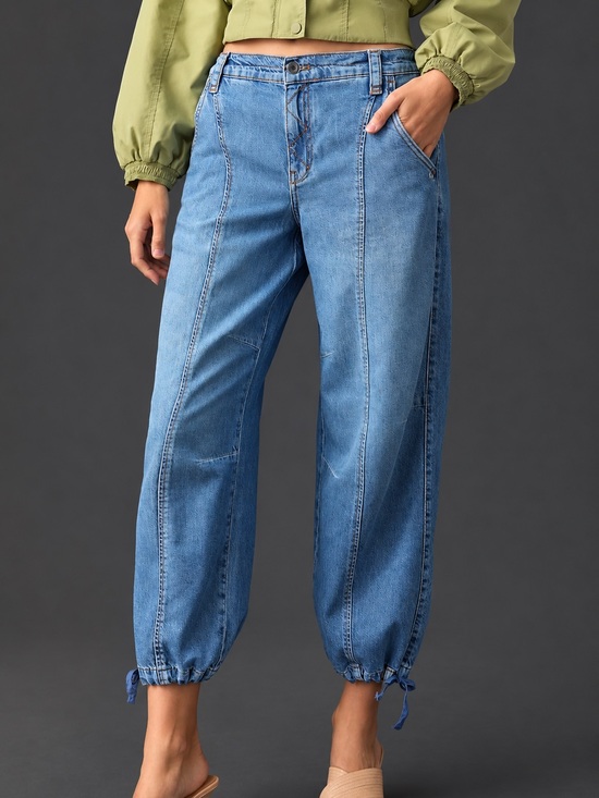 Pilcro Denim - Pilcro Beach Cargo Mid-Rise Jeans Size 28